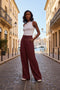 Deep maroon